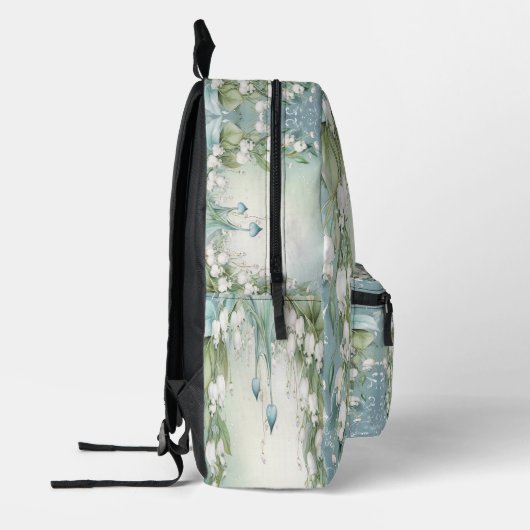 Waterverf Lily van de Vallei Rugzak Cut Sew Bag (Links)
