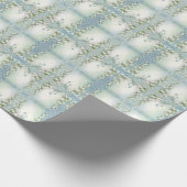 Waterverf Lily van de Valley Wrapping Paper Cadeaupapier (Hoek)