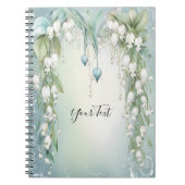 Waterverf Lily van het Valley Notitieboek (Voorkant)