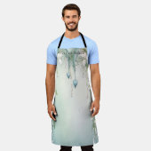 Waterverf Lily van het Valley Schort (Gedragen)