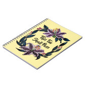 waterverf Lily Wreater zal ook dit overdragen. Notitieboek (Linkerzijde)