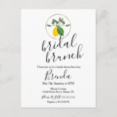 Waterverf Limoncillo Limoen Citroen Bruidsmeisjes  Briefkaart (Voorkant)