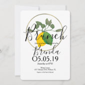 Waterverf Limoncillo Limoen Citroen Kaart (Voorkant)