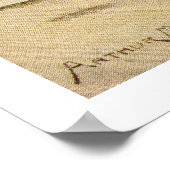  waterverf Lincoln de Straat Poster (Hoek)