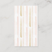 Waterverf Line Forest Baby Animal Bedankt Informatiekaartje (Achterkant)