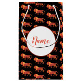 Waterverf-linttekening Klein Cadeauzakje (Achterkant)