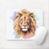 Waterverf Lion Muismat (Met muis)