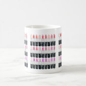 Waterverf lippenstift koffiemok (Center)
