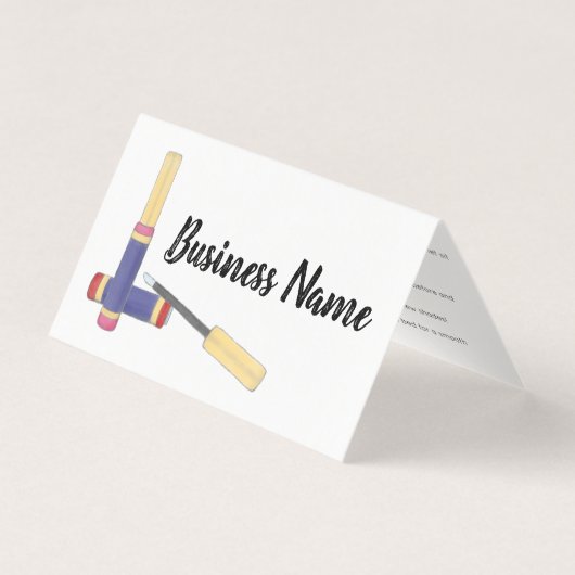 Waterverf lippies Visitekaartje - tips en toepassi (Voorkant)