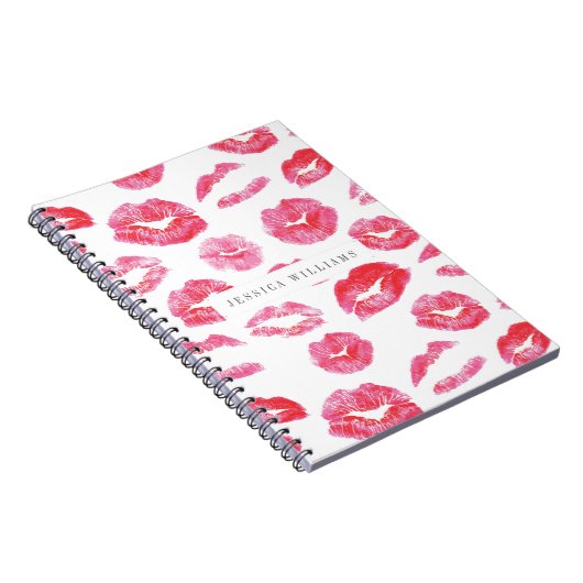 Waterverf Lipstick Lipsense Notitieboek (Rechterzijde)