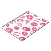 Waterverf Lipstick Lipsense Notitieboek (Linkerzijde)