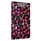 Waterverf Lipstick Pattern Makeup Artist Clipboar Klembord (Rechts)