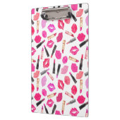 Waterverf Lipstick Pattern Makeup Artist Klembord (Links)