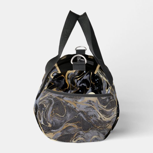 Waterverf Liquid Marble Pattern Gepersonaliseerde  Plunjezak (Rechts)