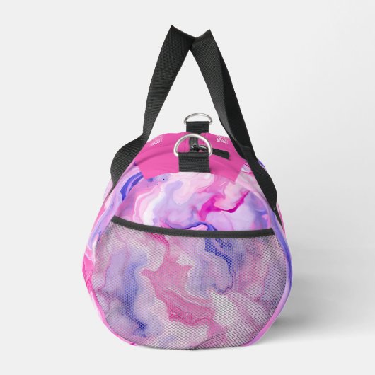 Waterverf Liquid Marble Pattern Gepersonaliseerde  Plunjezak (Rechts)