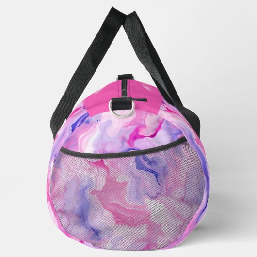 Waterverf Liquid Marble Pattern Gepersonaliseerde  Plunjezak (Rechts)