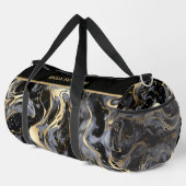 Waterverf Liquid Marble Pattern Gepersonaliseerde Plunjezak (Rechterhoek)