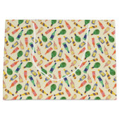 Waterverf Liquor Fles patroon gift Groot Cadeauzakje (Voorkant)