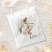 Waterverf Little Ballerina Bedankzakje (Geknipt)