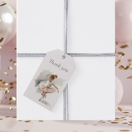 Waterverf Little Ballerina Gift Labels Cadeaulabel