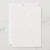 Waterverf Little Ballerina Verjaardag Kaart (Achterkant)