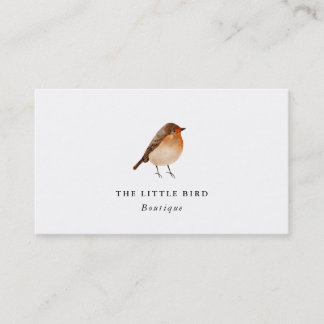 Waterverf Little Bird | Robin Visitekaartje