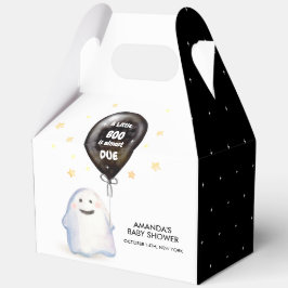 Waterverf Little Boo Balloon Baby shower Bedankdoosjes