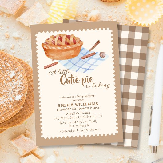 Waterverf Little Cutie is het bakken van Boho Baby Kaart