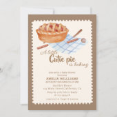 Waterverf Little Cutie is het bakken van Boho Baby Kaart (Voorkant)