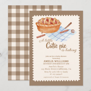 Waterverf Little Cutie is het bakken van Boho Baby Kaart