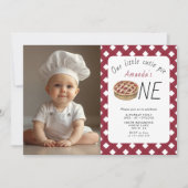 Waterverf Little Cutie Pie Kids Verjaardag Kaart (Voorkant)