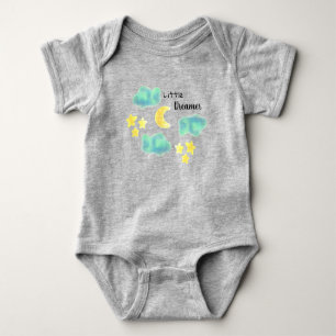 Waterverf "Little Dreamweaver" Moon & Stars Romper