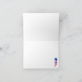 Waterverf Little Firecracker 4 juli Birthday Kaart (Binnen)