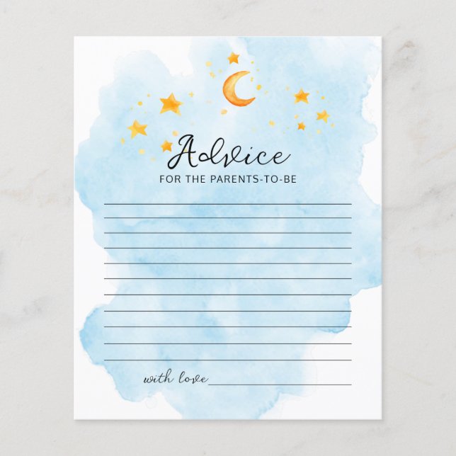 Waterverf Little Lion Het Is Een Jongen Advies Spe (Voorkant)