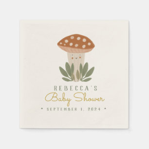 Waterverf Little Mushroom Napkins Servet