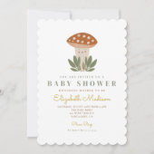 Waterverf Little padroom Baby shower Invitation Kaart (Voorkant)