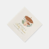 Waterverf Little Red Mushroom Napkins Servet (Hoek)