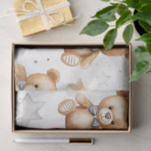 Waterverf Little Schattige Beer Star Nursery Decou Tissuepapier (Geschenk)