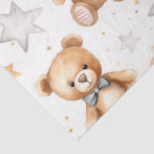 Waterverf Little Schattige Beer Star Nursery Decou Tissuepapier (Detail)