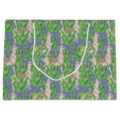 Waterverf Llama en Catus Pattern Groot Cadeauzakje (Voorkant)