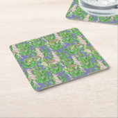 Waterverf Llama en Catus Pattern Kartonnen Onderzetters (Schuin)