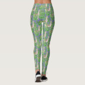 Waterverf Llama en Catus Pattern Leggings (Achterkant)