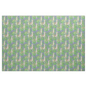 Waterverf Llama en Catus Pattern Stof (Fat Quarter)