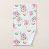 Waterverf Llama is op de munt Bad Handdoek (Handdoek)