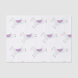 Waterverf Llama Kinderen Birthday Party Tissuepapier