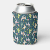 Waterverf Llama-vlagpatroon Blikjeskoeler (Blikje Achterkant)