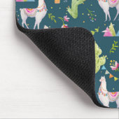 Waterverf Llama-vlagpatroon Muismat (Hoek)