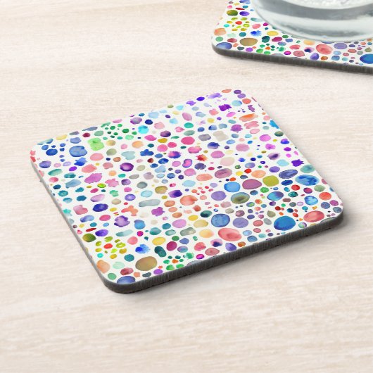 Waterverf lobby bier onderzetter (Linkerzijde)