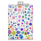 Waterverf lobby heupfles (Achterkant)