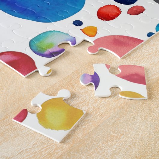 Waterverf lobby legpuzzel (Zijkant)